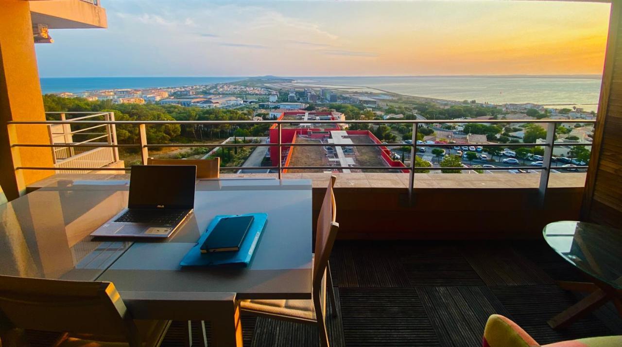 Apartamento Luxueux T3 Piscine Et Vue Somptueuse Sète Exterior foto